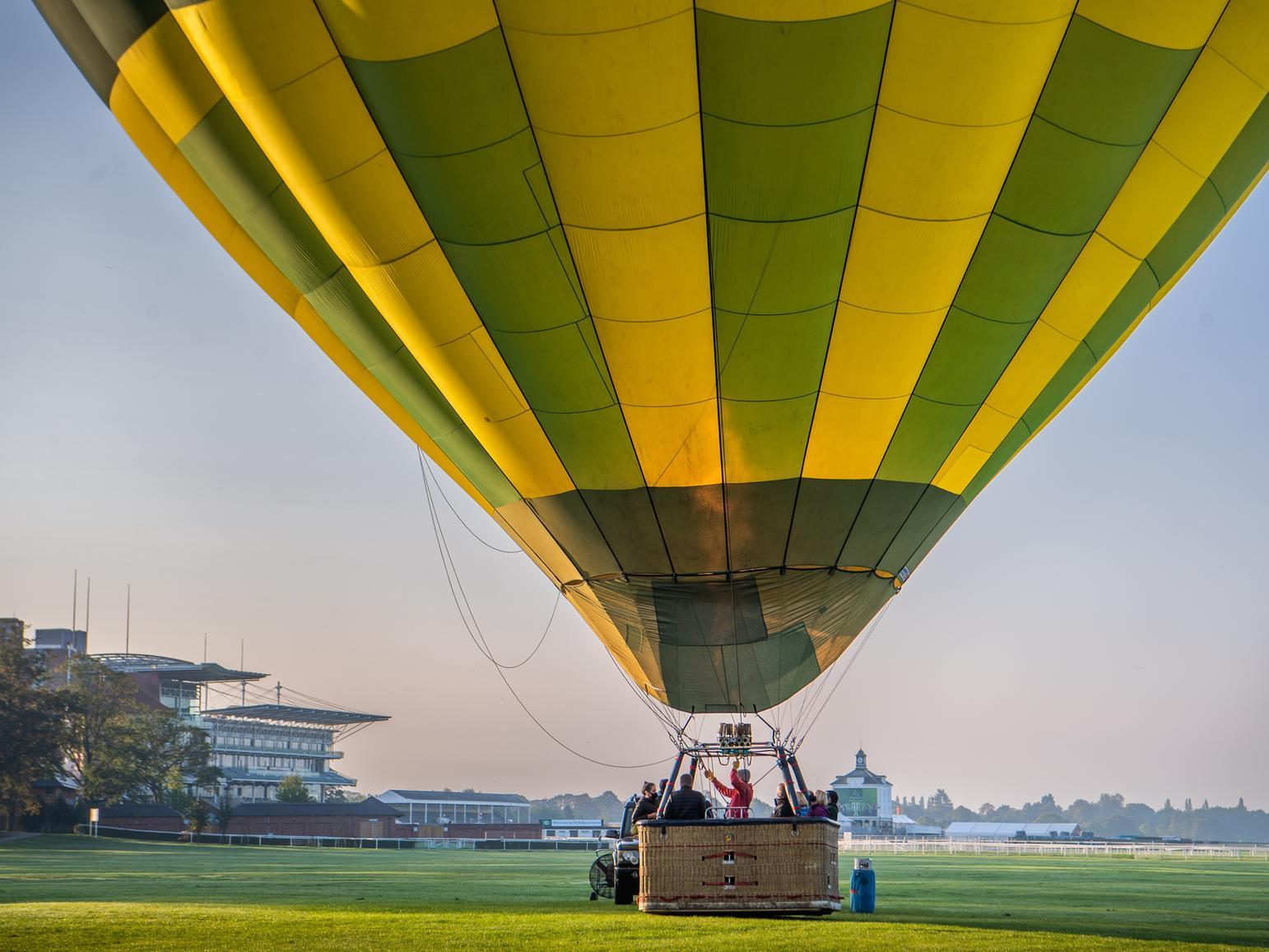 hot air balloon trips yorkshire