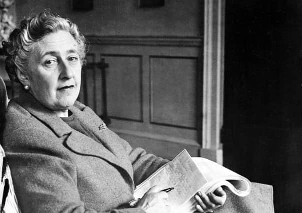 Legendary crime writer Agatha Christie.