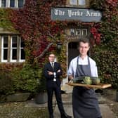 Head Chef Andy Lawson and Andrew Pratt pictured at The Yorke Arms. Picture by Simon Hulme