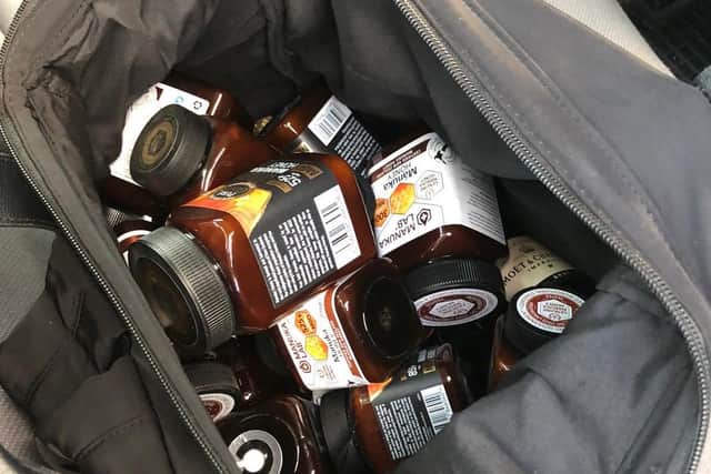 The Manuka honey found by police