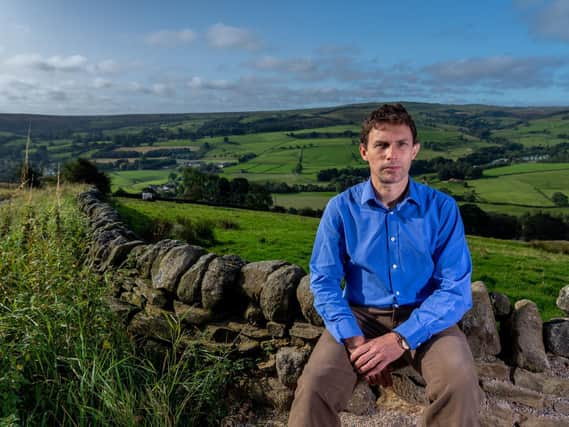 Iain Mann, who has taken up a new post as Nidderdale Area of Outstanding Natural Beauty Manager. Image: James Hardisty