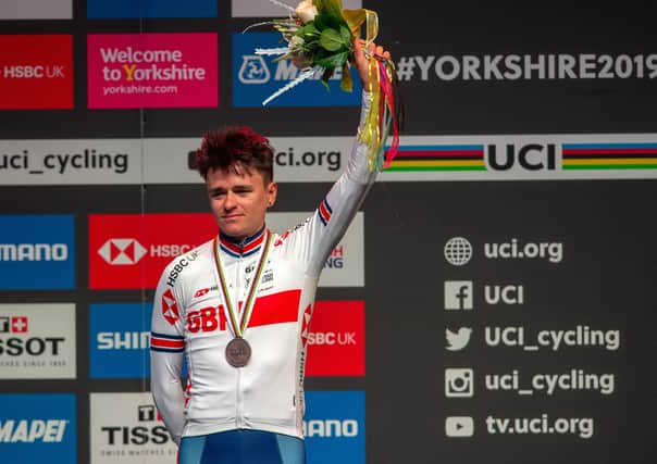Tom Pidcock: Last year’s world championship Under-23s bronze medallist has joined Ineos. (Picture: Bruce Rollinson)