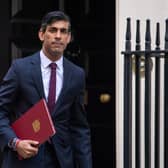 Chancellor of the Exchequer Rishi Sunak leaves No 11 Downing Street last week for the House of Commons to give MPs details of his Winter Economy Plan. Photo: PA