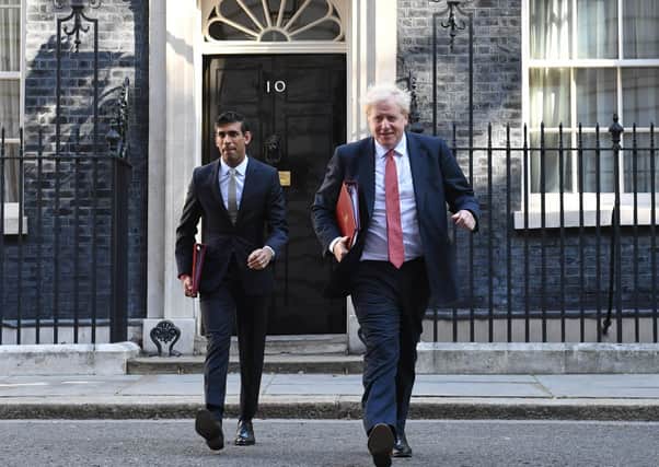 not planning ahead: Andrew Vine is concerned about Boris Johnson and Rishi Sunak’s long-term strategy. Picture: Stefan Rousseau/PA wire