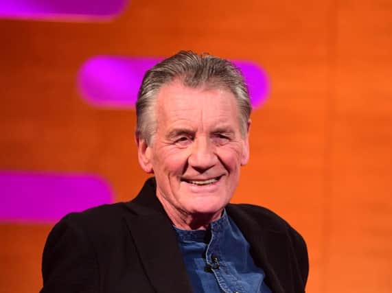 Michael Palin is looking back at some of his famous, globe-trotting adventures in a new BBC show.
