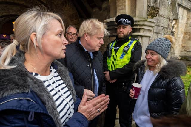 Boris Johnson promised to chair a Yorkshire-wide flooding summit when he visited the region last November.