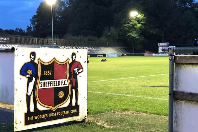 Sheffield FC play at Dronfield