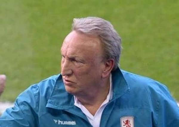 Middlesbrough manager Neil Warnock.