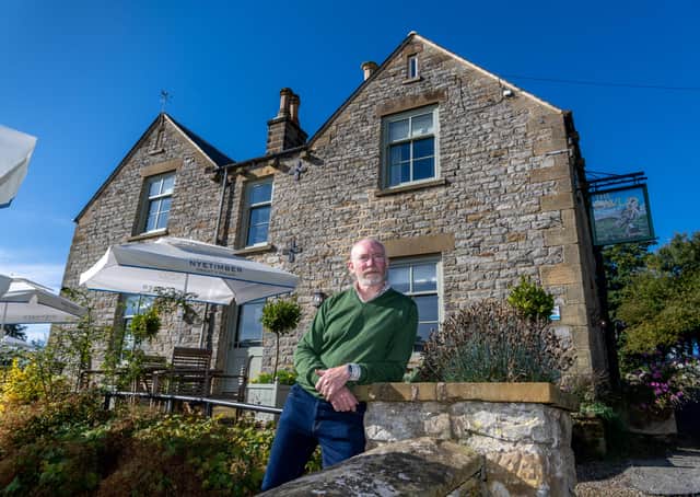 Chris Hannon, managing director of Coastal & Country Inns, at The Owl, Hawnby in North Yorkshire. Picture: James Hardisty.