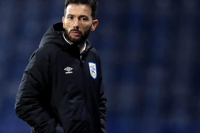 UPDATE: Carlos Corberan has provided the latest details on Huddersfield Town's injured players. Picture: George Wood/Getty Images.