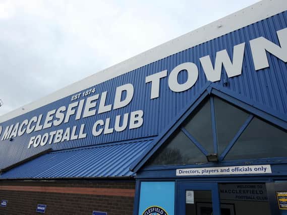 WOUND UP: Macclesfield Town, relegated from League Two last season, have been early victims of football's coronavirus financial crisis