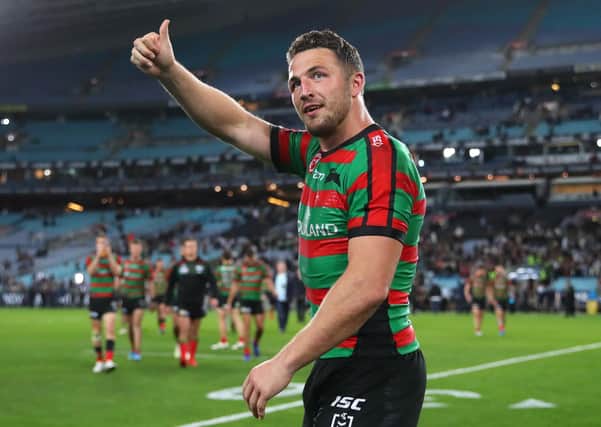 Sam Burgess: Dual-code international faces inquiry. Picture: Cameron Spencer/Getty Images