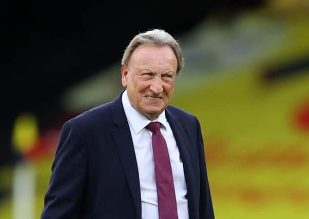 Recovered: Neil Warnock. Picture: Richard Heathcote/Getty Images