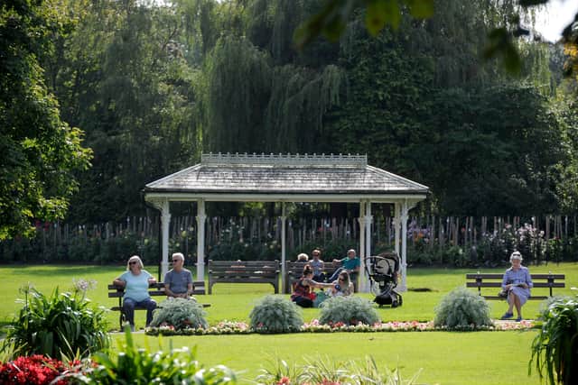 Valley Gardens - but Harrogate still describe itself as smart and select?