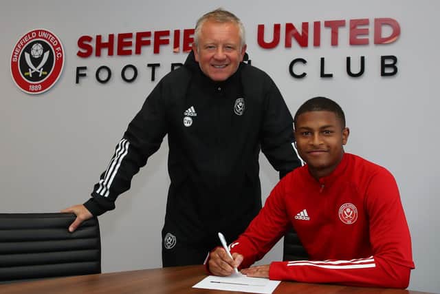 INVESTMENT: Rhian Brewster has joined Sheffield United for another club record fee