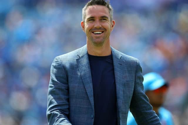 Don't believe the hype: Former England star Kevin Pietersen now commentates on the game. Pciture: Nigel French/PA Wire.
