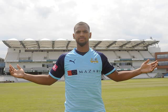 Show-stopper: West Indies former Yorkshire star Nicholas Pooran 

Pic courtesy of Yorkshire CCC