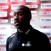 Doncaster Rovers manager Darren Moore.
