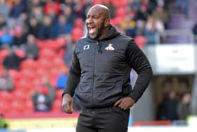 Doncaster Rovers manager Darren Moore. Picture: Marie Caley.