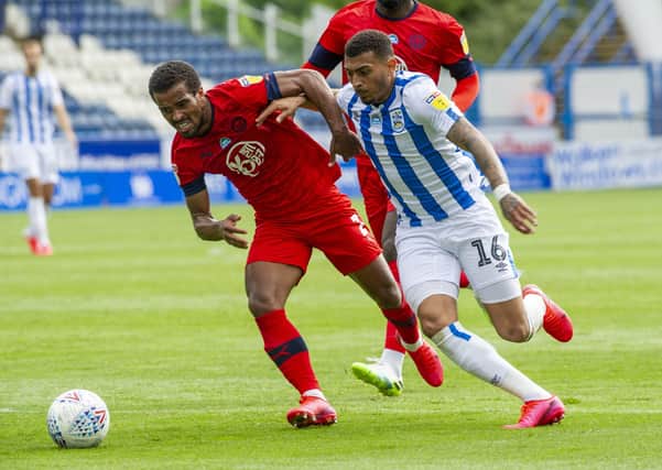 HEADING OUT? Huddersfield Town's Karlan Grant is attracting interest from Premier League West Bromwich Albion.  Picture: Tony Johnson