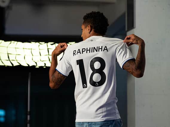 SIGNING: Raphinha joined Leeds United from Rennes half an hour before the deadline