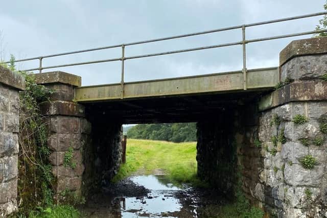 One of the bridges at Stainforth which will be replaced