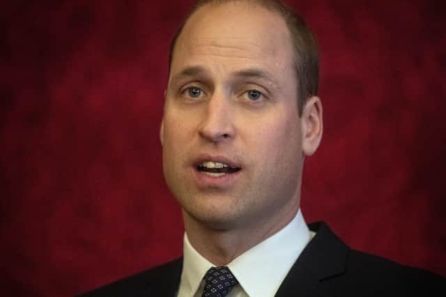 The Duke of Cambridge has become the latest senior royal to speak out about climate change.