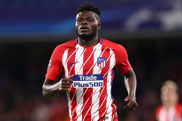 Arsenal signing: Atletico Madrid's Thomas Partey. Picture: PA