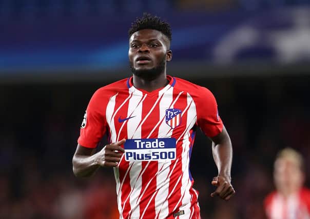 Arsenal signing: Atletico Madrid's Thomas Partey. Picture: PA