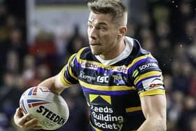Back in action: Leeds Rhinos' Jack Walker could face Castleford as his continues his comeback from injury. Picture by Allan McKenzie/SWpix.com