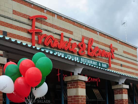 The Restaurant Group is the owner of Frankie & Benny’s and Wagamama.