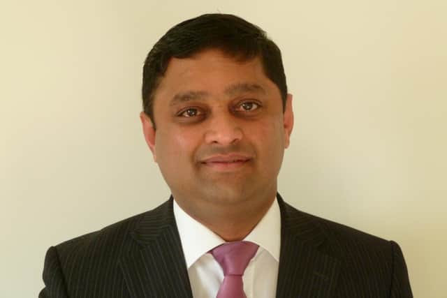 Pictured, Dr Dinesh Saralaya, a Professor at the University of Bradford and a Consultant Respiratory Physician at BTHFT.