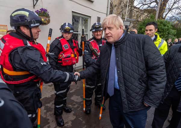 Boris Johnson first promised a Yorkshire-wide flooding summit during a visit to Fishlake last November.
