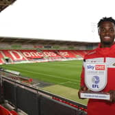 Doncaster's Madger Gomes recieves EFL Player of the Month for September 2020. Picture: Howard Roe/AHPIX LTD