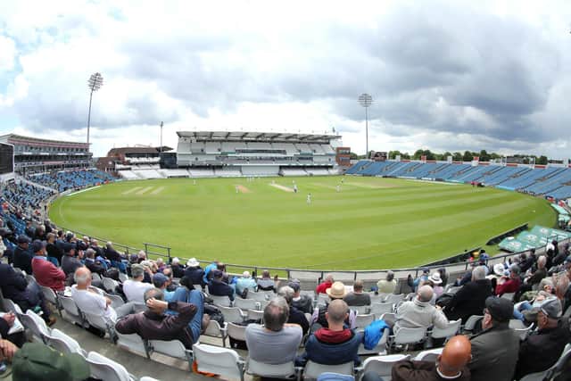 Picture by Ash Allen/SWpix.com - 28/05/2019 - Cricket - Specsavers County Championship - Yorkshire County Cricket Club v Hampshire County Cricket Club - Emerald Headingley Stadium, Leeds, England - General view of Yorkshire playing Hampshire.