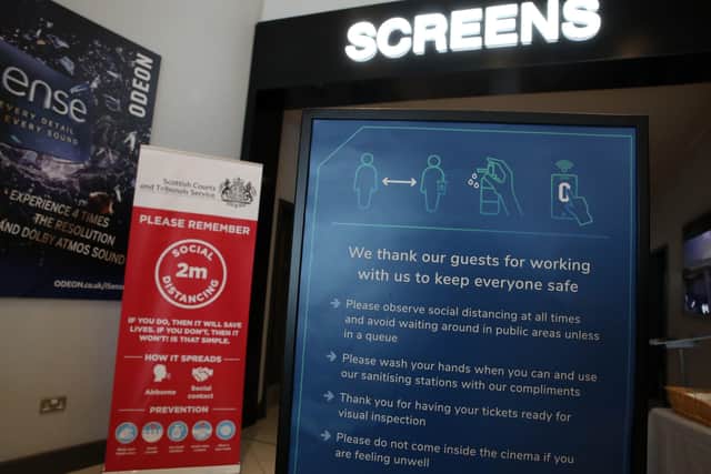 An Odeon cinema in Edinburgh is being used as a remote jury centre for court cases. Picture: Andrew Milligan/PA Wire