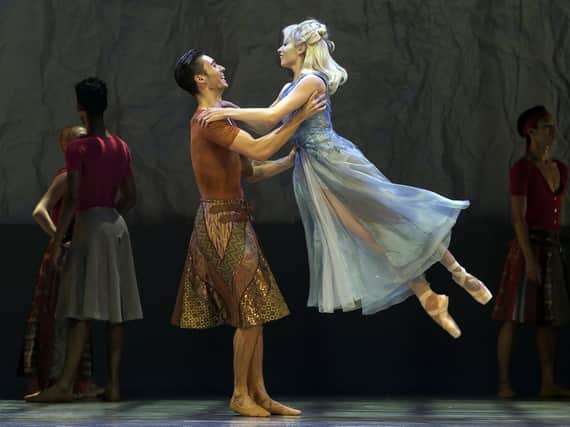 Abigail Prudames and Joseph Taylor of Northern Ballet. Photo: Emma Kauldhar
