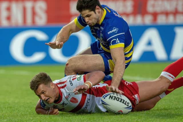 Josh Drinkwater will go up against his former club Hull KR for Catalans tonight (Picture: Bruce Rollinson)