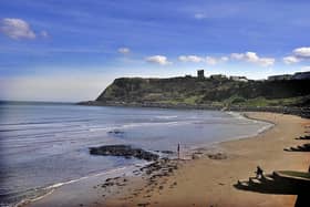 Scarborough's North Bay - and clifftop.