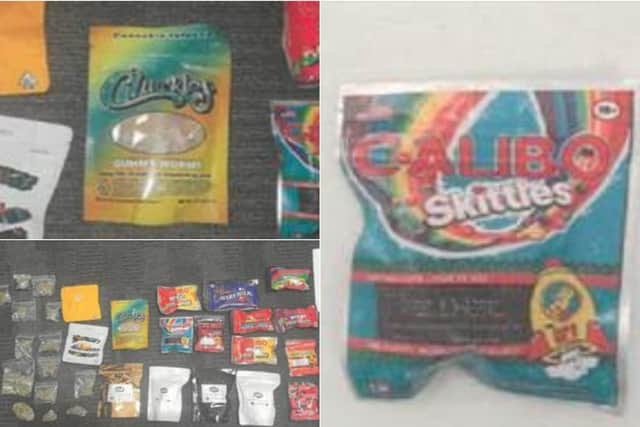 Police have issued a warning after they found "innocent looking" sweets that had been laced with hard drugs. Photo: North Yorkshire Police
