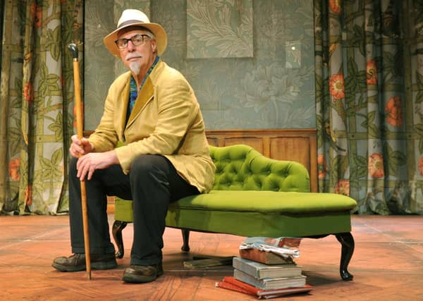 Barrie Rutter on stage at York Theatre Royal