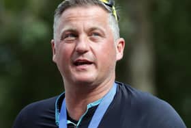 Darren Gough who has been awarded an MBE for services to cricket and charity in the Queen's Birthday Honours List. PA Photo.