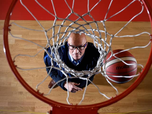 Leading the way: Yuri Matischen, the chairman of Sheffield Sharks, pictured at the Institute of Sport, Sheffield. Picture: Simon Hulme