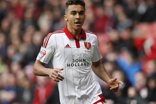 Dominic Calvert-Lewin: In action for Sheffield United.