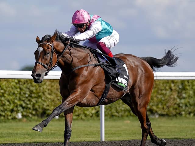 Enable ridden by Frankie Dettori wins The Unibet September Stakes at Kempton Park Racecourse. (Picture: Alan Crowhurst/PA Wire)