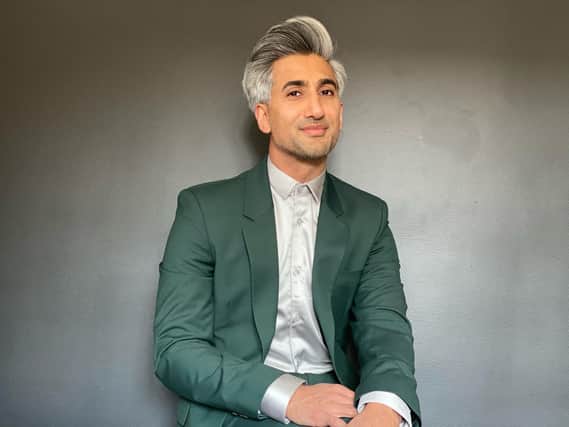 Tan France, celebrity stylist with Queer Eye on Netflix, who has teamed up with shopping app Klarna.