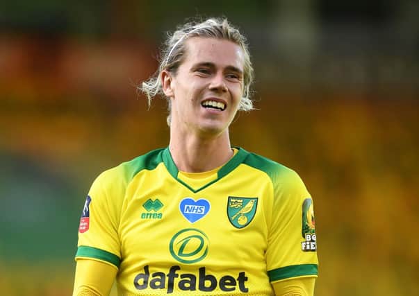 Todd Cantwell: Norwich City midfielder is on Leeds United’s radar. (PIcture: PA)
