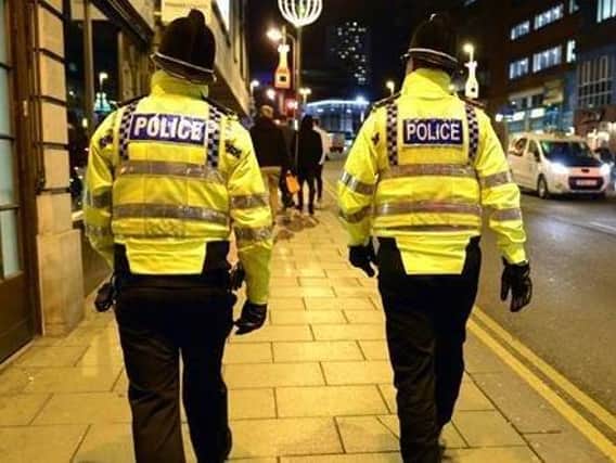A drunk Yorkshire police officer is alleged to have racially abused and punched a club bouncer who refused him entry to a nightclub just hours before he was due to start his early shift.