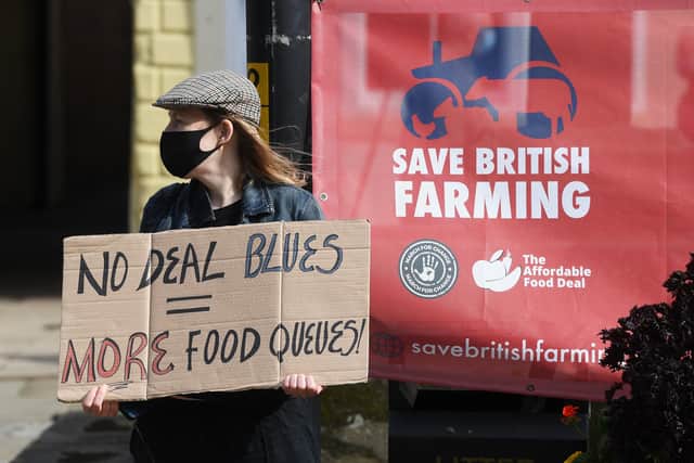 The recent Save British Farming protest in Northallerton.