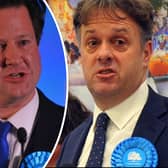 Yorkshire Conservative MPs Alec Shelbrooke and Julian Sturdy. Photos: JPI Media